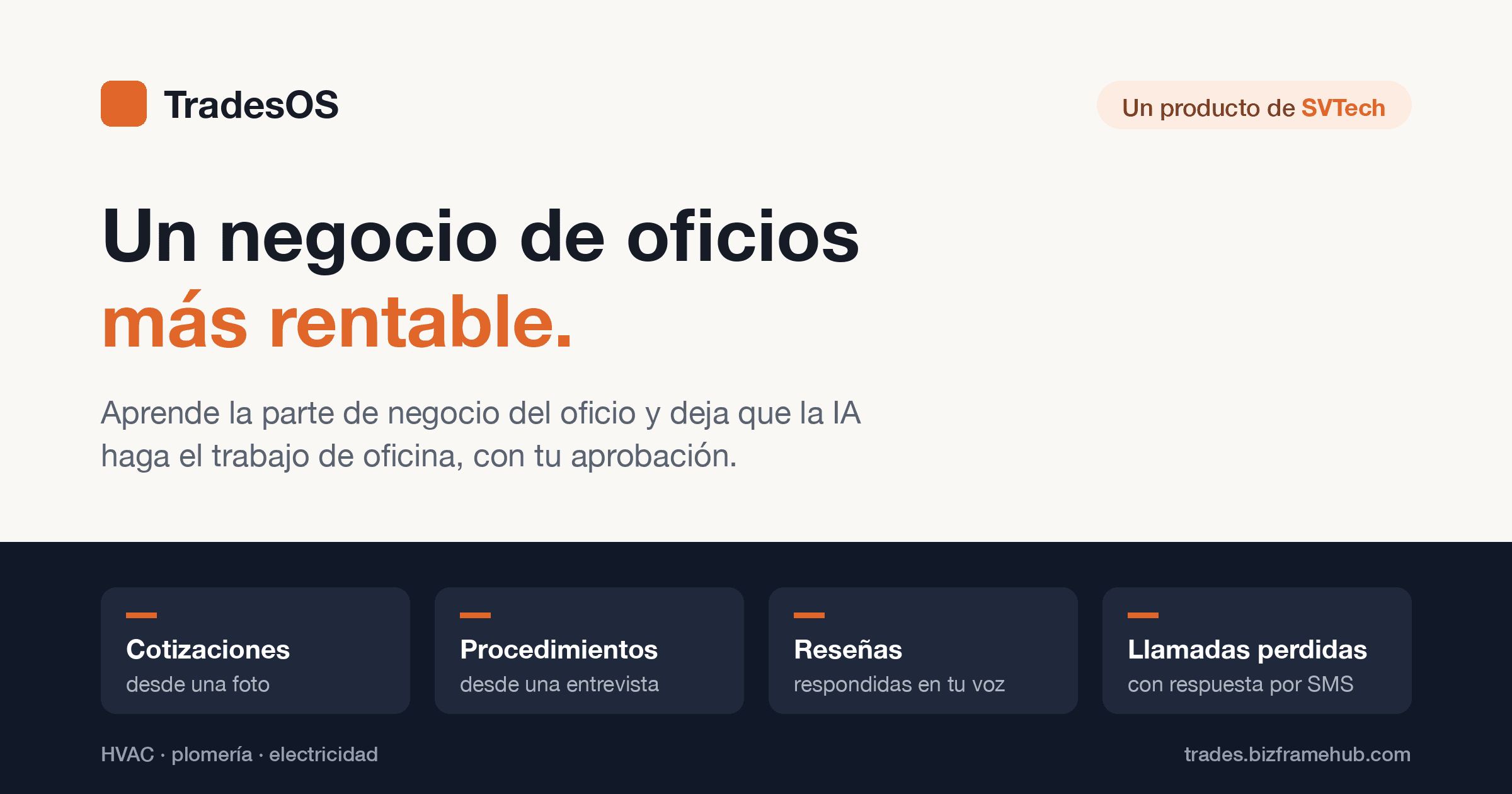 TradesOS en Bogotá